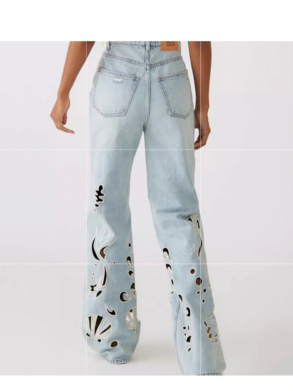 BDG urban outfitters jeans with cut outs